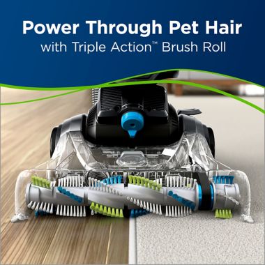 BISSELL&reg; PowerEase&reg; 2253 Swivel Rewind Pet Vacuum in Blue. View a larger version of this product image.