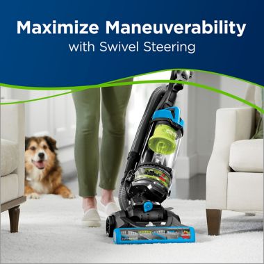 BISSELL&reg; PowerEase&reg; 2253 Swivel Rewind Pet Vacuum in Blue. View a larger version of this product image.