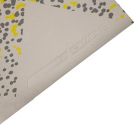 Alternate image 1 for GoZone 6mm Chevron Paint Dot Printed PVC Yoga Mat in Grey
