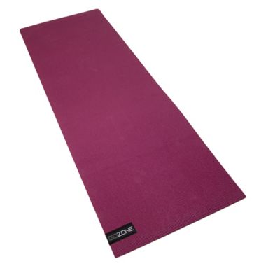 GoZone 7mm Solid Memory Foam Yoga Mat in Burgundy. View a larger version of this product image.
