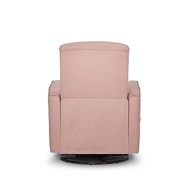 evolur Raleigh Basic Glider Recliner Rocker in Pink. View a larger version of this product image.