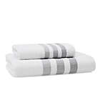 Alternate image 1 for UGG&reg; Audree Bath Towel in White Drizzle