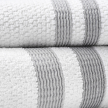 UGG&reg; Audree Bath Towel in White Drizzle. View a larger version of this product image.