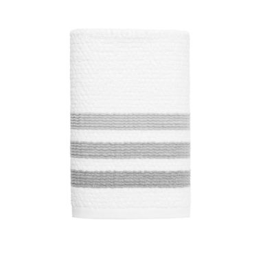 UGG&reg; Audree Hand Towel in White Drizzle. View a larger version of this product image.