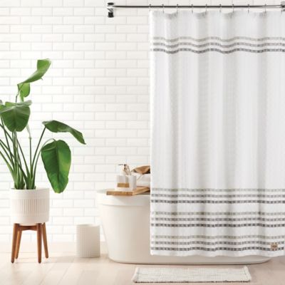 Ugg Audree Shower Curtain Bed Bath, How To Take A Shower Without Curtain
