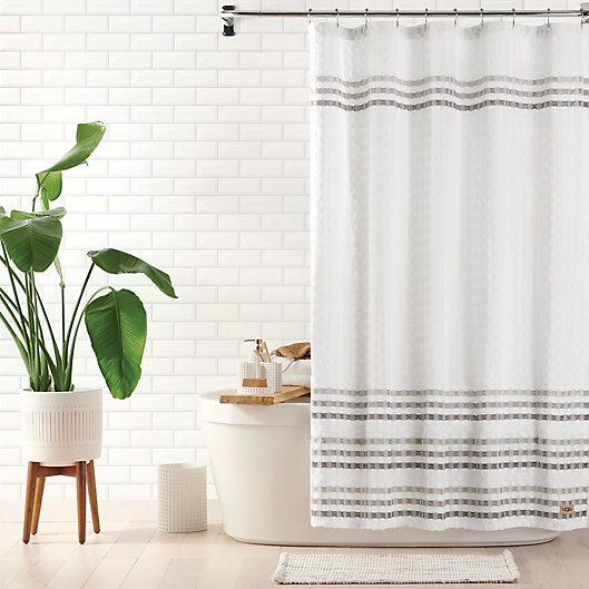 Ugg Audree Shower Curtain Bed Bath, Standard Shower Curtain Lengths