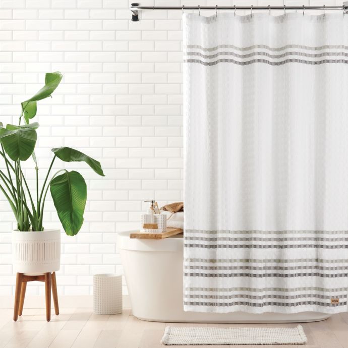 UGG® Audree Shower Curtain Bed Bath and Beyond Canada