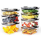 Alternate image 1 for Prepara&reg; Latchlock 3-Cup Food Storage Containers (Set of 2)
