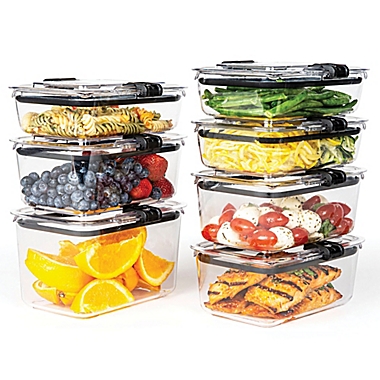Prepara&reg; Latchlock 3-Cup Food Storage Containers (Set of 2). View a larger version of this product image.