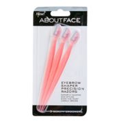 About Face Eyebrow Shaper Precision Razors (Set of 3)