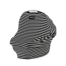 Milk Snob® Modern Stripe Multi-Use Car Seat Cover in Black
