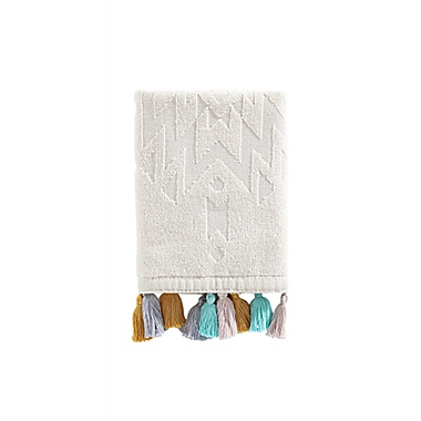 Wild Sage&trade; Gloria Geo Hand Towel. View a larger version of this product image.