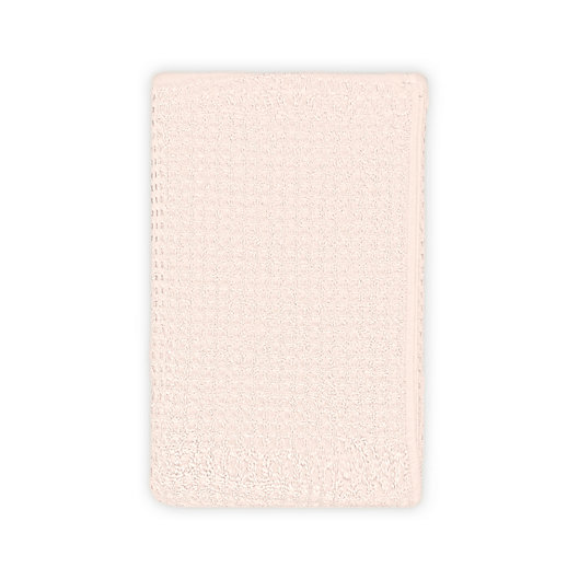 Alternate image 1 for Haven™ Organic Cotton Textured Terry Bath Towel in Blush Peony