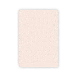 Haven™ Organic Cotton Textured Terry Washcloth in Blush Peony
