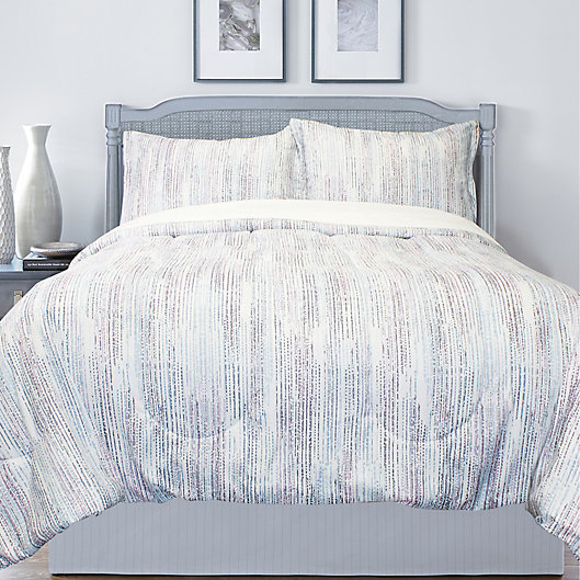 Alternate image 1 for Springs Home Modern Ikat 2-Piece Twin/Twin XL Comforter Set in Grey