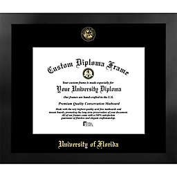 University of Florida 19.5-Inch x 24-Inch Gold Foil Seal Diploma Frame in Black