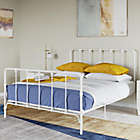 Alternate image 1 for Atwater Living Abby Farmhouse Full Metal Bed in White