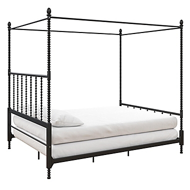 Aer Living Krissy Metal Canopy Bed, Mainstays Metal Canopy Bed Assembly Instructions
