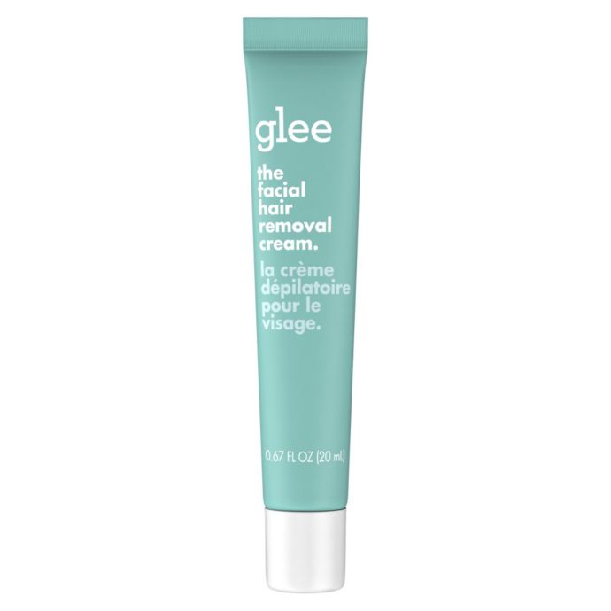 GLEE 1.34 oz. Women's Facial Hair Removal Cream Depilatory Kit | Bed
