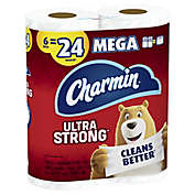 Charmin&reg; 6-Pack Ultra Strong Mega Roll Bath Tissue