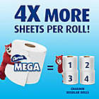 Alternate image 1 for Charmin&reg; 6-Pack Ultra Strong Mega Roll Bath Tissue