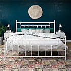 Alternate image 1 for Atwater Living Maisie King Metal Bed in White