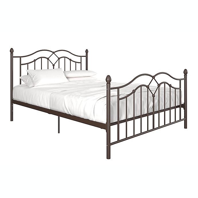 Aer Living Selene Metal Bed, How To Use Metal Bed Frame Without Box Spring