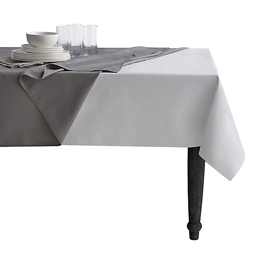 Coffee Cups Flannel-backed Vinyl Tablecloth 52 X 90 Oblong Kitchen Essentials