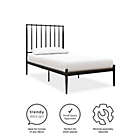 Alternate image 12 for Atwater Living Gemma Twin Metal Bed Frame in Black