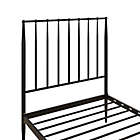 Alternate image 11 for Atwater Living Gemma Twin Metal Bed Frame in Black