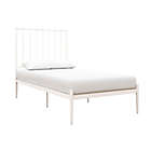 Alternate image 0 for Atwater Living Gemma Twin Metal Bed Frame in White