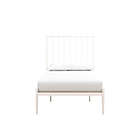 Alternate image 9 for Atwater Living Gemma Twin Metal Bed Frame in White