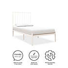 Alternate image 12 for Atwater Living Gemma Twin Metal Bed Frame in White