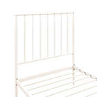 Alternate image 10 for Atwater Living Gemma Twin Metal Bed Frame in White