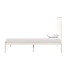 Alternate image 7 for Atwater Living Gemma Twin Metal Bed Frame in White