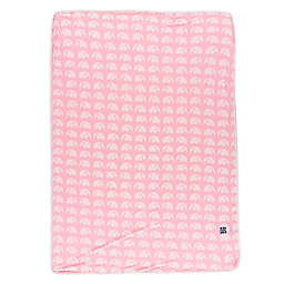 KicKee Pants® Elephant Swaddle Blanket in Pink