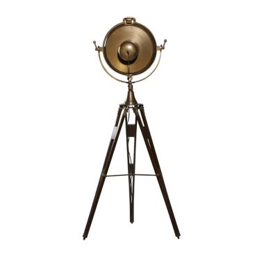 Ridge Road D&eacute;cor Industrial LED Floor Lamp in Black. View a larger version of this product image.