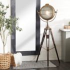 Alternate image 1 for Ridge Road D&eacute;cor Industrial LED Floor Lamp in Black