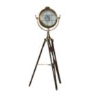 Alternate image 0 for Ridge Road D&eacute;cor Industrial LED Floor Lamp in Black
