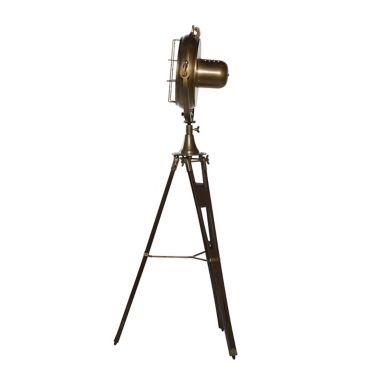 Ridge Road D&eacute;cor Industrial LED Floor Lamp in Black. View a larger version of this product image.