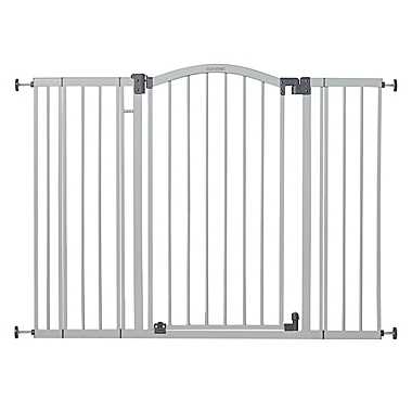 Summer&trade; Extra-Tall and Wide Safety Gate in Grey. View a larger version of this product image.
