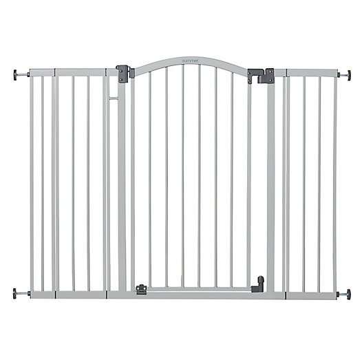 Alternate image 1 for Summer™ Extra-Tall and Wide Safety Gate in Grey