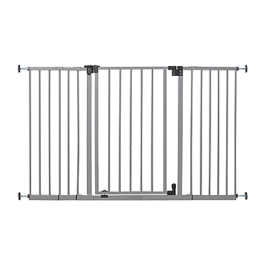 Summer&trade; Secure Space&trade; Extra-Wide Safety Gate in Grey. View a larger version of this product image.