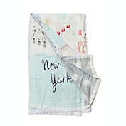 Loulou Lollipop New York City Oversize Multicolor Muslin Quilt