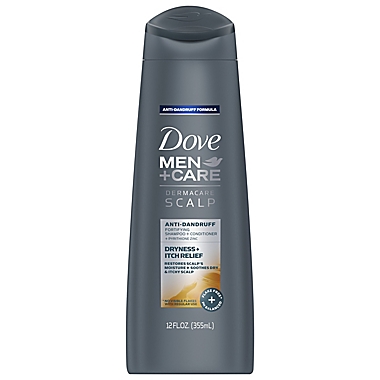 Dove&reg; 12 fl. oz. Dermacare Scalp Dryness + Itch Relief Shampoo and Conditioner. View a larger version of this product image.