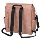 Alternate image 1 for Petunia Pickle Bottom&reg; Boxy Backpack Diaper Bag in Dusty Rose Leatherette