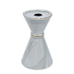Bee & Willow™ Ceramic Candle Holder in Grey