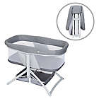 Alternate image 1 for Baby Trend&reg; Quick-Fold 2-in-1 Rocking Bassinet in Grey