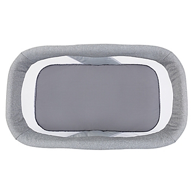 Baby Trend&reg; Quick-Fold 2-in-1 Rocking Bassinet in Grey. View a larger version of this product image.