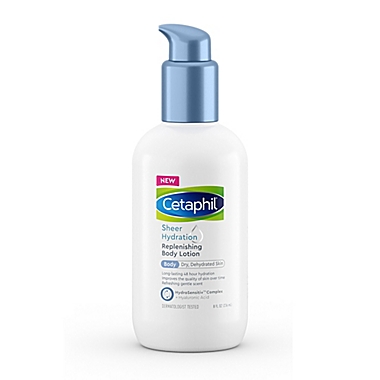 Cetaphil&reg; 8 oz. Sheer Hydration Replenishing Body Lotion. View a larger version of this product image.